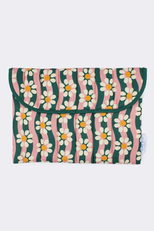 Kind Bag Wavy Daisy 13" laptopsleeve vanntett