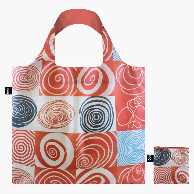 LOQI Louise Bourgeois Spirals Grids handlenett resirkulert