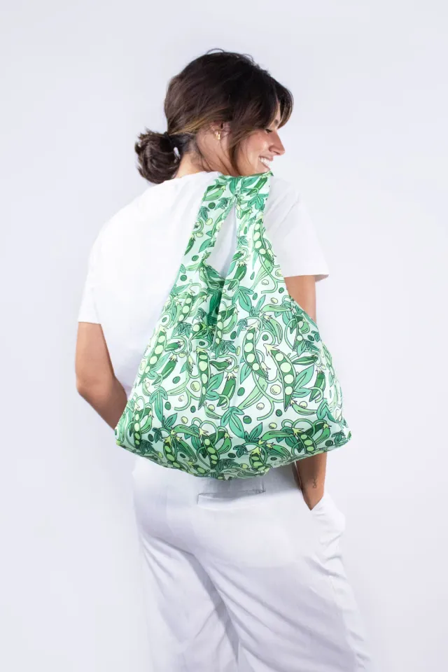 Kind Bag Peas handlenett medium ertemønstret