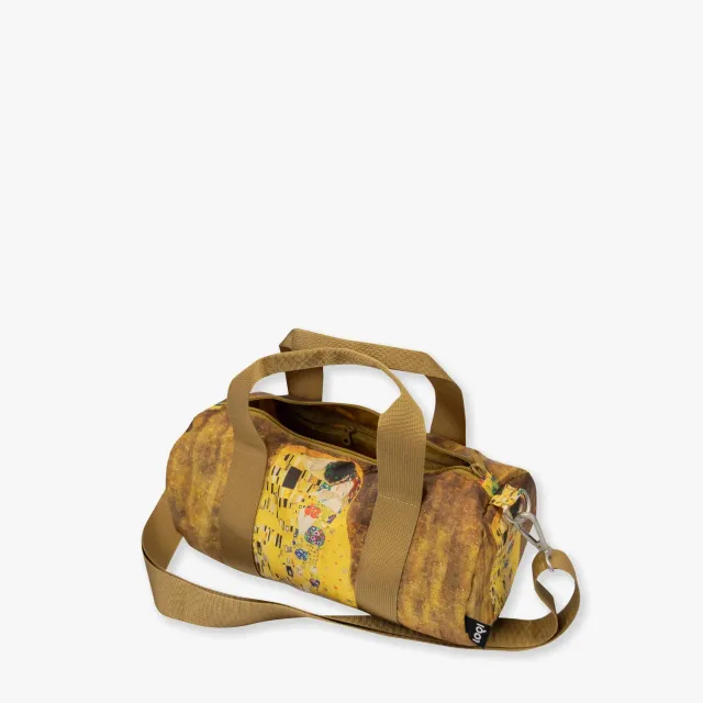 LOQI Gustav Klimt The Kiss weekendbag medium resirkulert