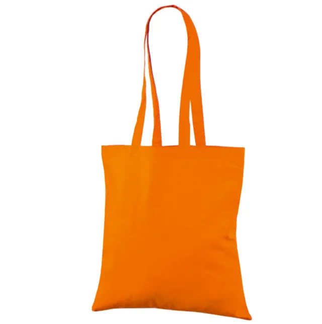 Handlenett CotOrange3842 konferansepose oransje 38×42