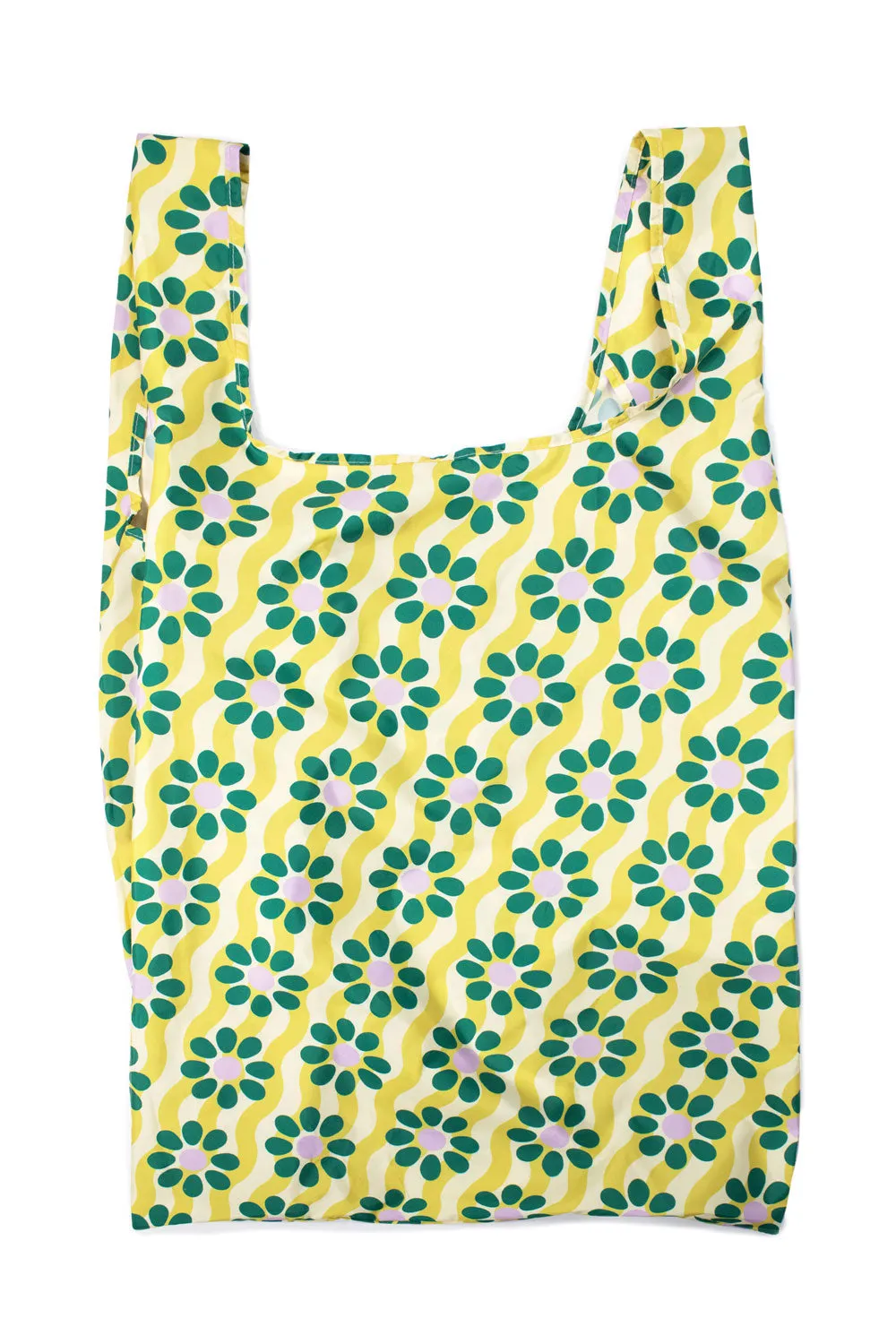 Kind Bag Wavy Daisy XL handlenett grønn 25 kg