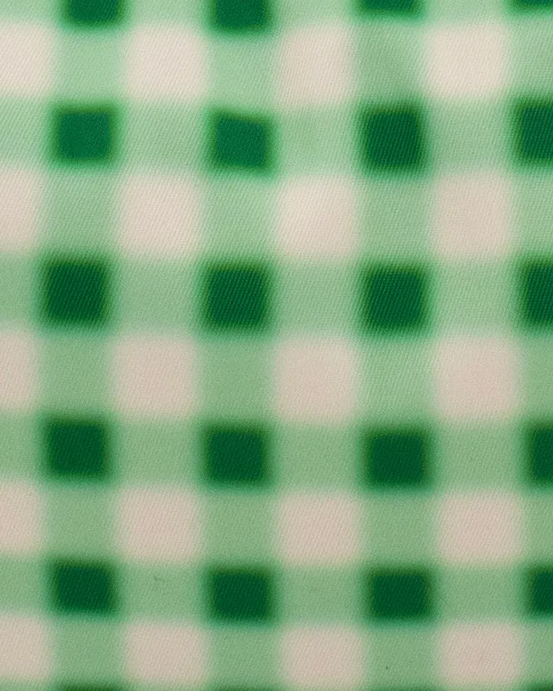 Kind Bag Blurred Plaid Green crossbody skulderveske grønn