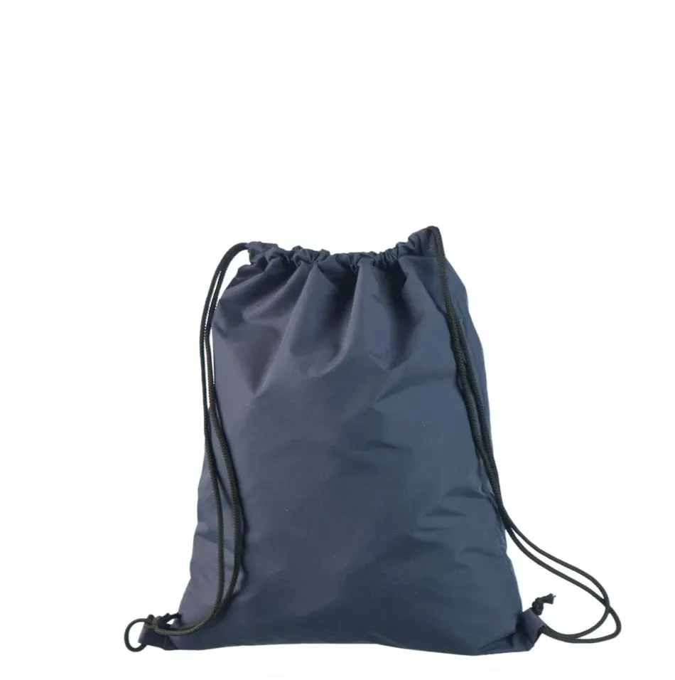 Handlenett Nylnavy_draw_uk ryggsekk blå 35×45 cm vannavstøtende