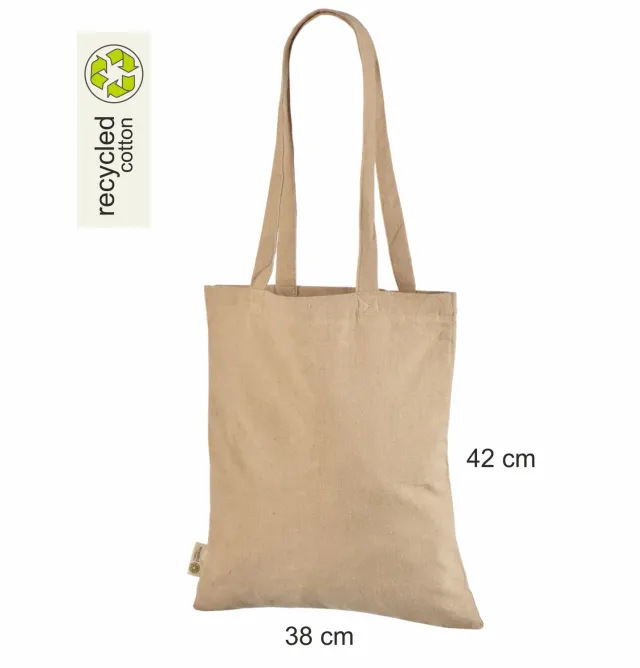 Handlenett Bicuit 3842 handlenett beige 38x42 cm resirkulert