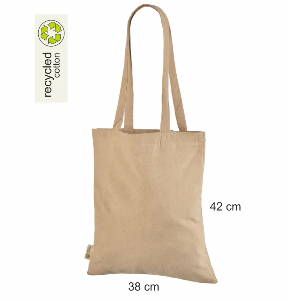 Handlenett Bicuit 3842 handlenett beige 38x42 cm resirkulert