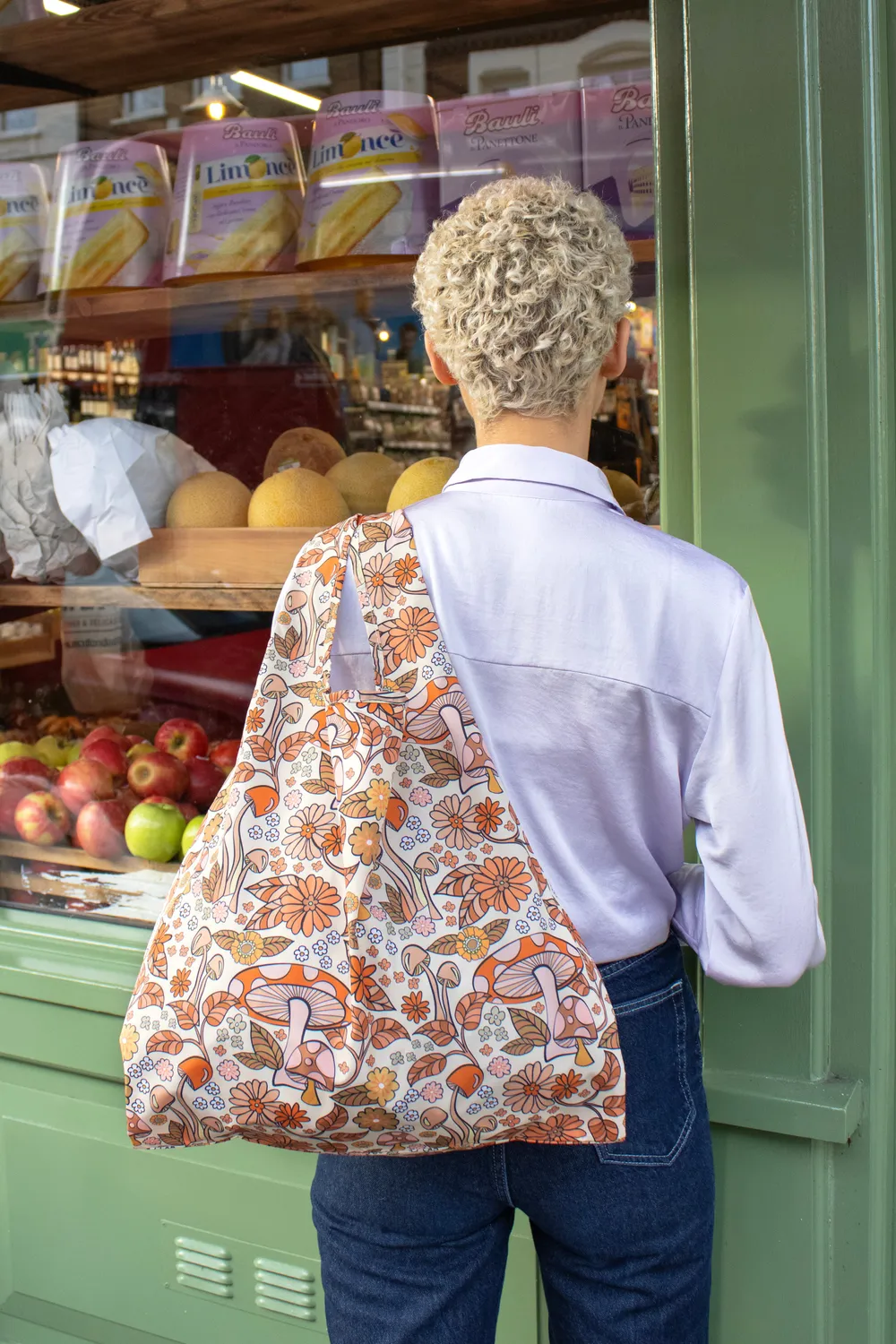Kind Bag Mushrooms handlenett medium bærer 20 kg