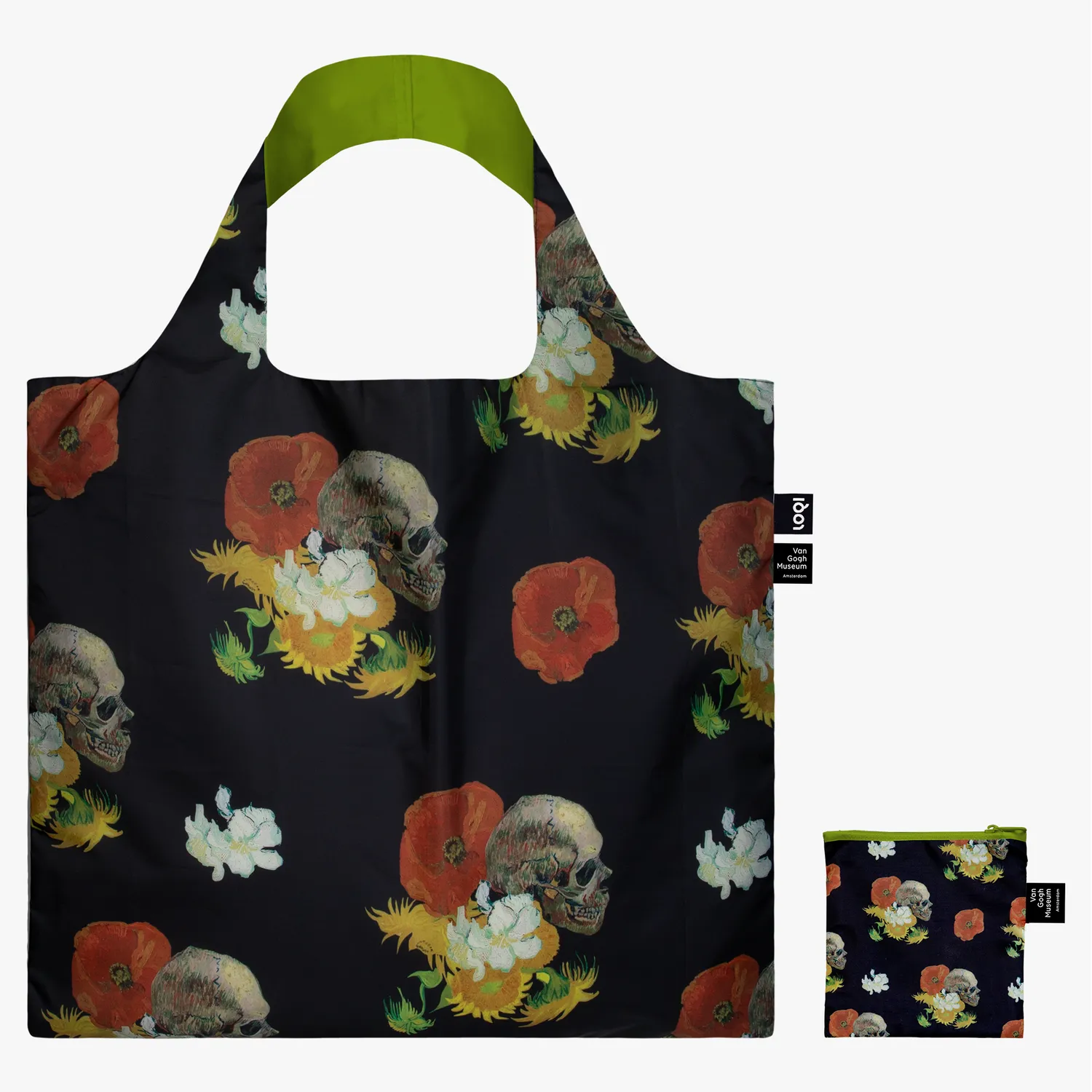 LOQI Van Gogh Museum Skull handlenett resirkulert
