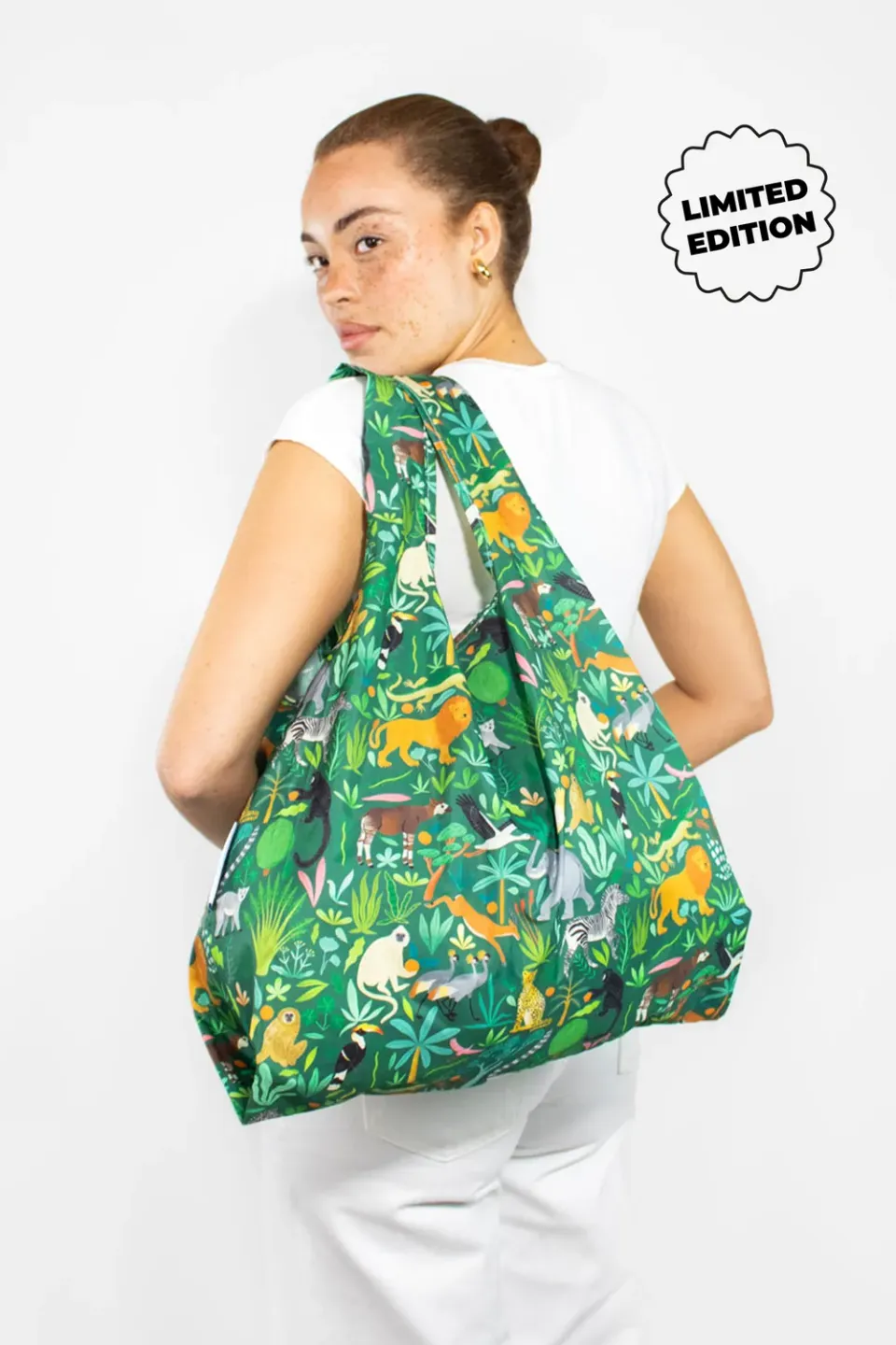 Kind Bag Bodil Jane Wildlife handlenett gjenbrukbart 20 kg