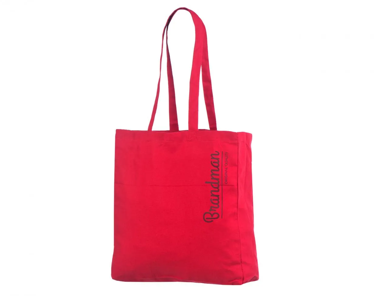 Handlenett CotRed38x10x42 handlenett rød 38×10×42 cm bomull