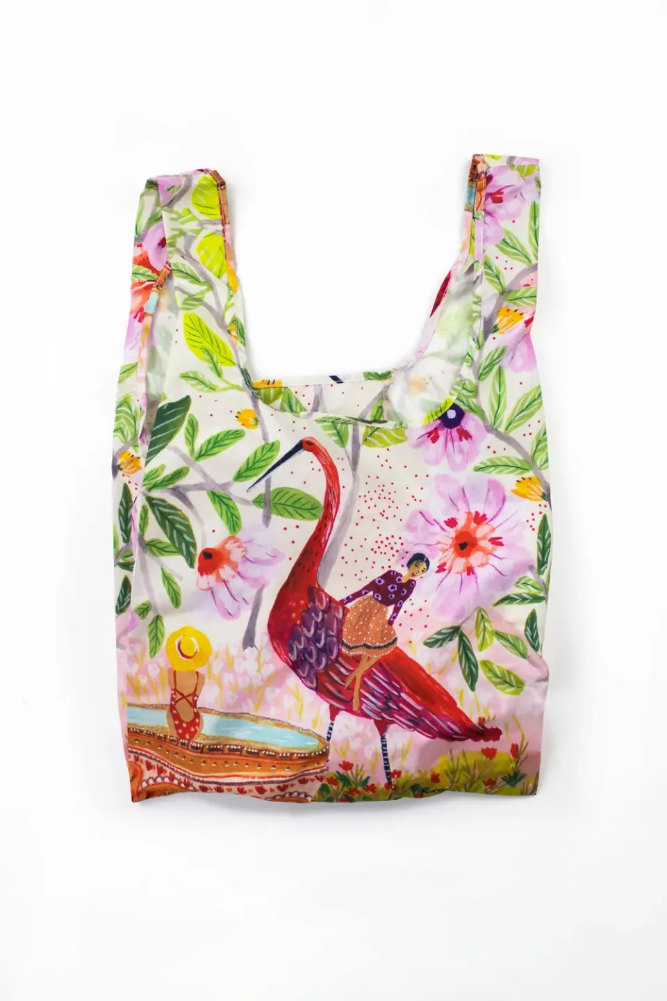 Kind Bag Roeqie Red Bird handlenett medium vanntett