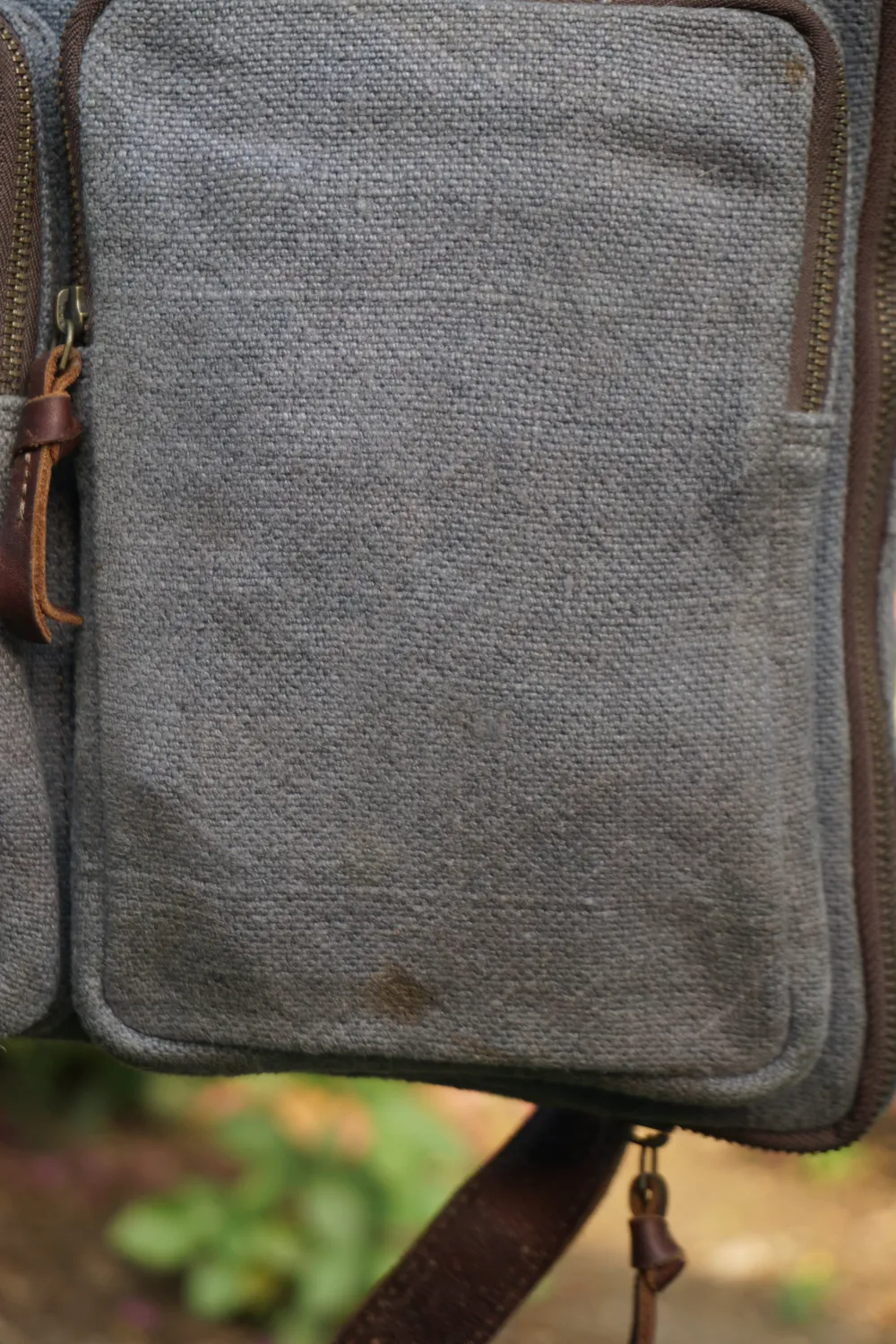 The Burlap People NOCT laptopmappe slate grey ripete