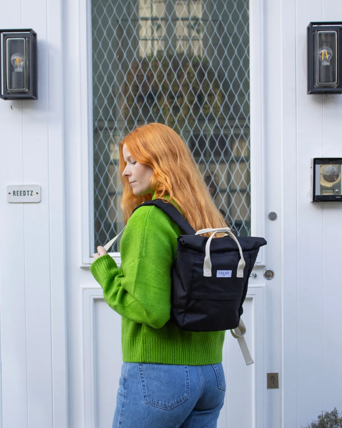 Kind Bag Hackney Mini Backpack ryggsekk Svart vanntett