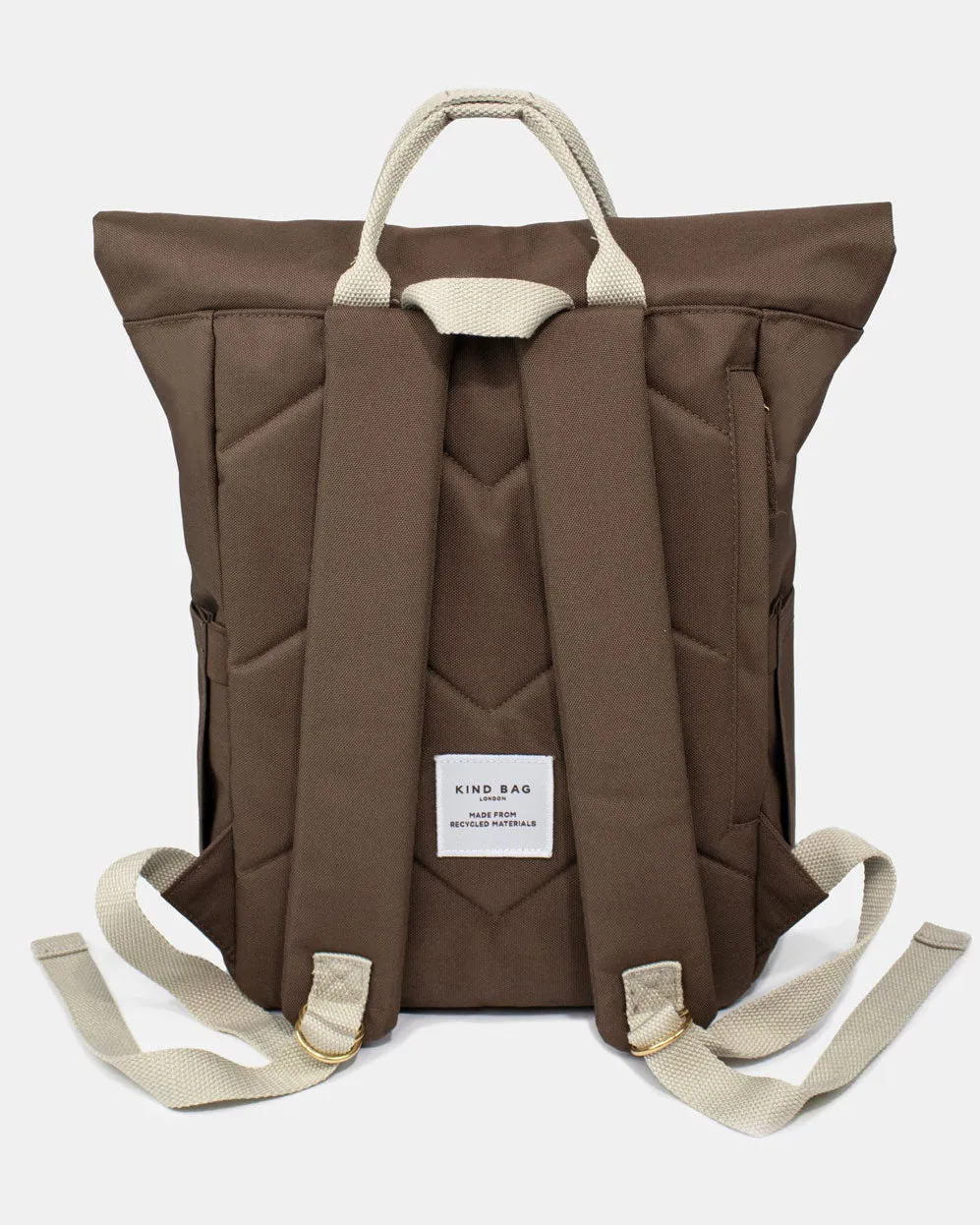 Kind Bag Hackney Medium ryggsekk Cocoa Brown 10L resirkulert
