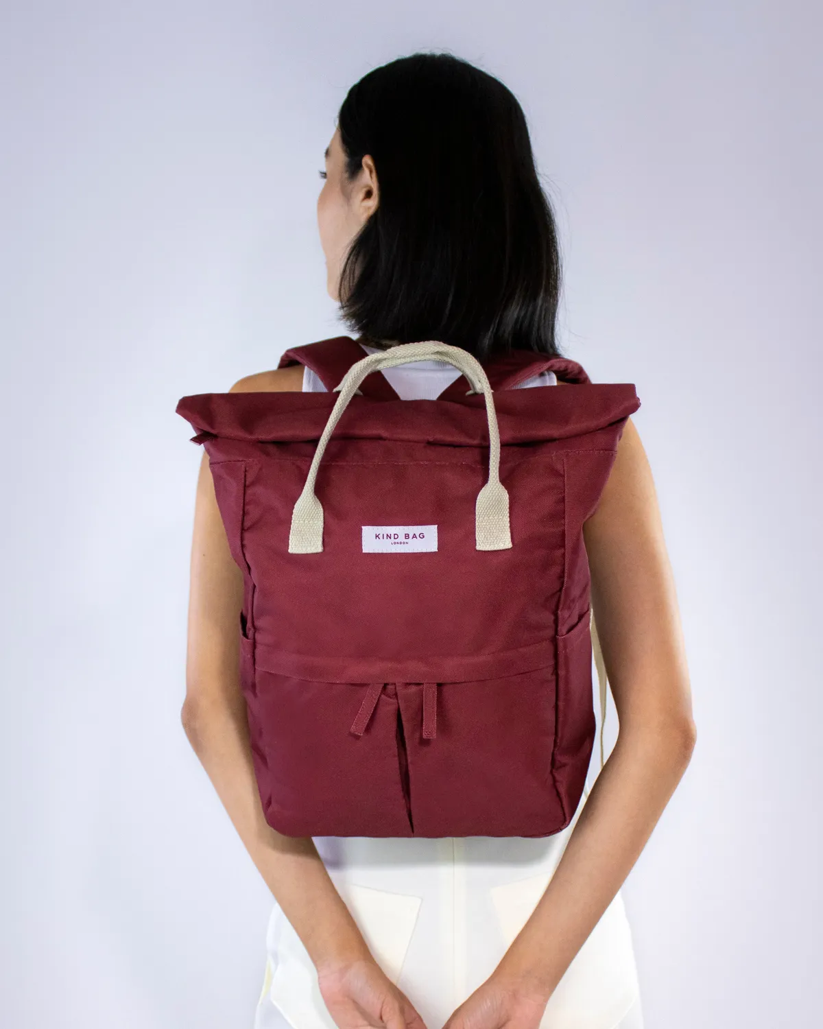 Kind Bag Hackney Backpack v.1 ryggsekk burgunder vanntett
