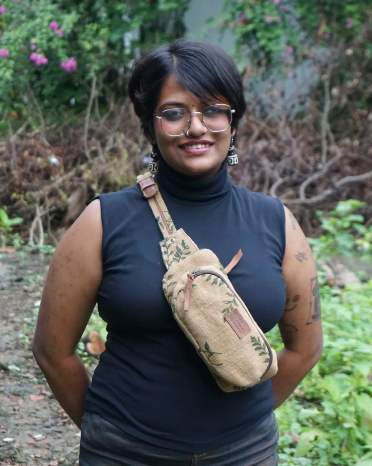 The Burlap People Fanny Pack 2.0 magebelte jute