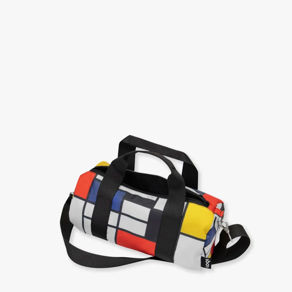 LOQI Piet Mondrian Composition weekender medium resirkulert