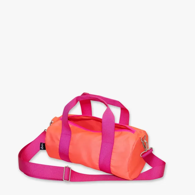 LOQI Neon Dark Orange weekender medium resirkulert