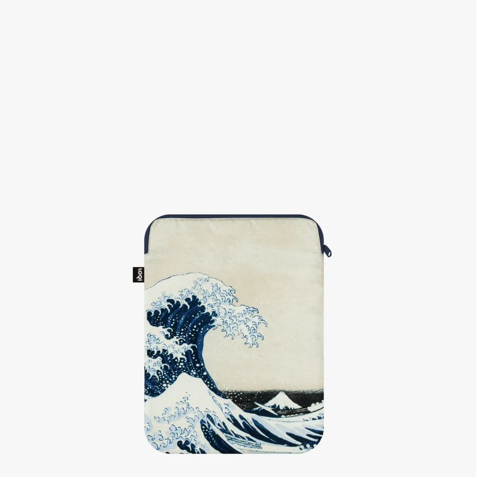 LOQI Hokusai Great Wave laptopveske resirkulert 15"