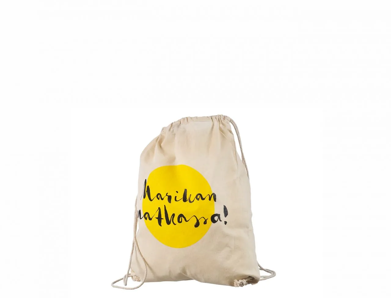 Handlenett OrgCot40x45 ryggsekk naturhvit økologisk bomull