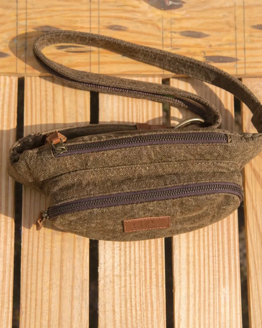 The Burlap People Fanny Pack 2.0 magebelte jute
