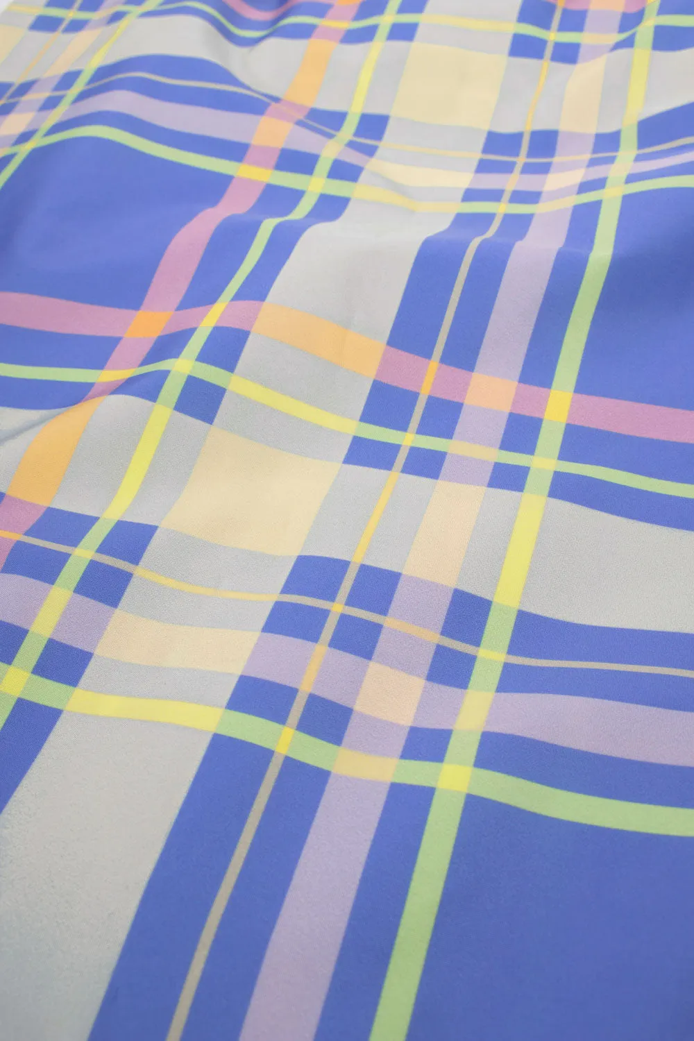 Kind Bag Madras Check tote rutete 16" laptop