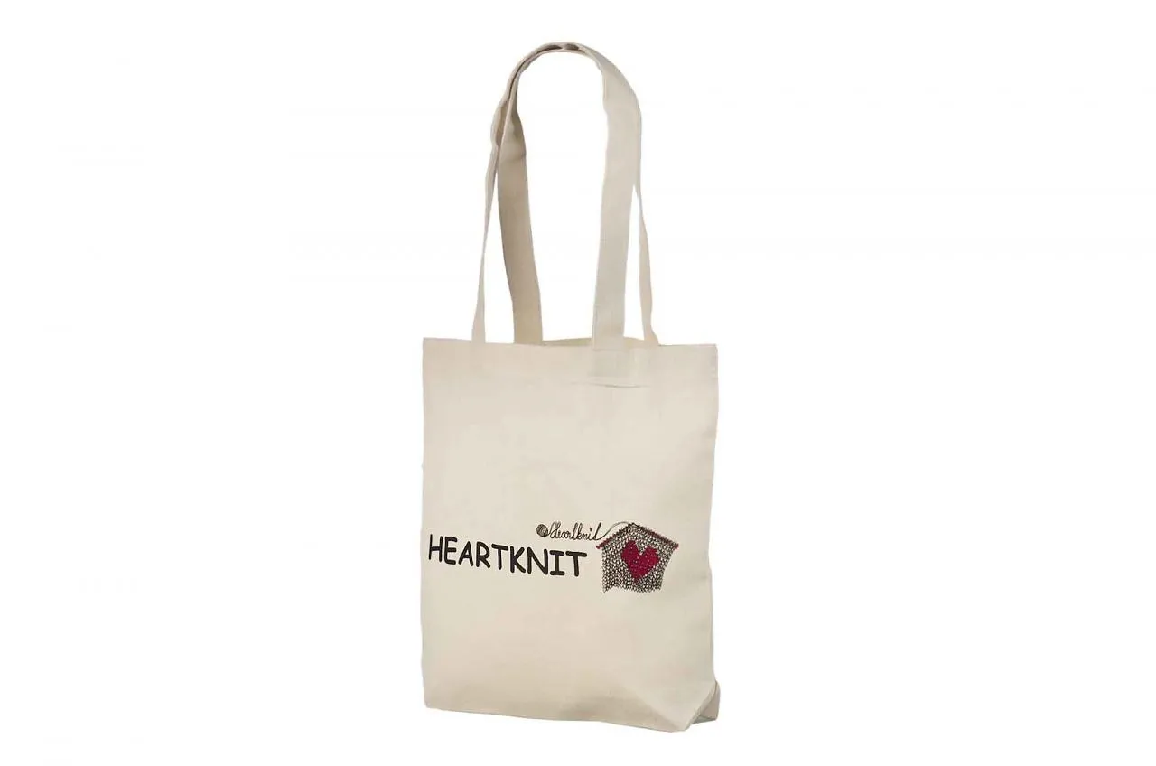 Handlenett Cot35 naturhvitt bomullsnett 35x35+7 kraftig