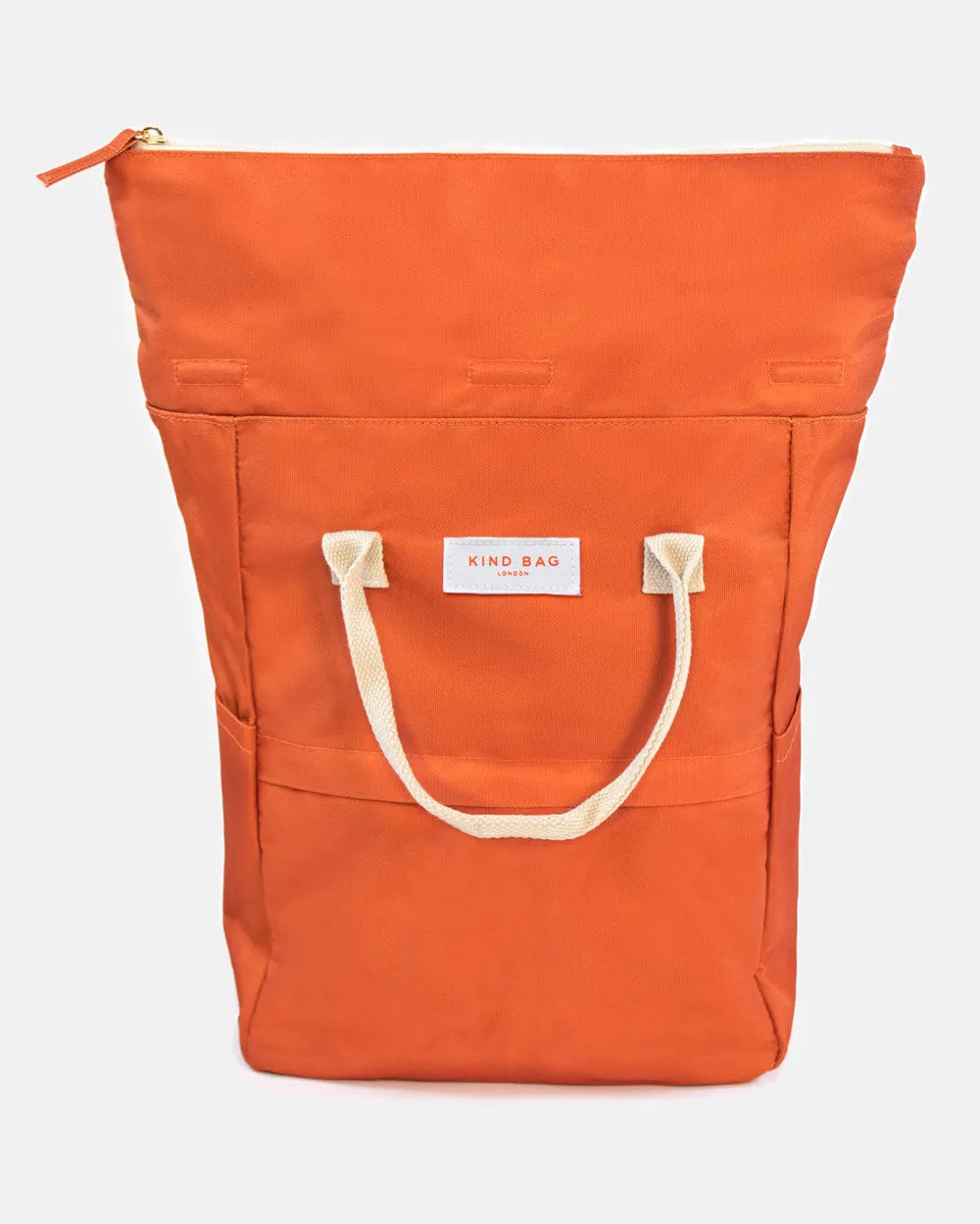 Kind Bag Hackney Medium ryggsekk burnt orange vannavstøtende
