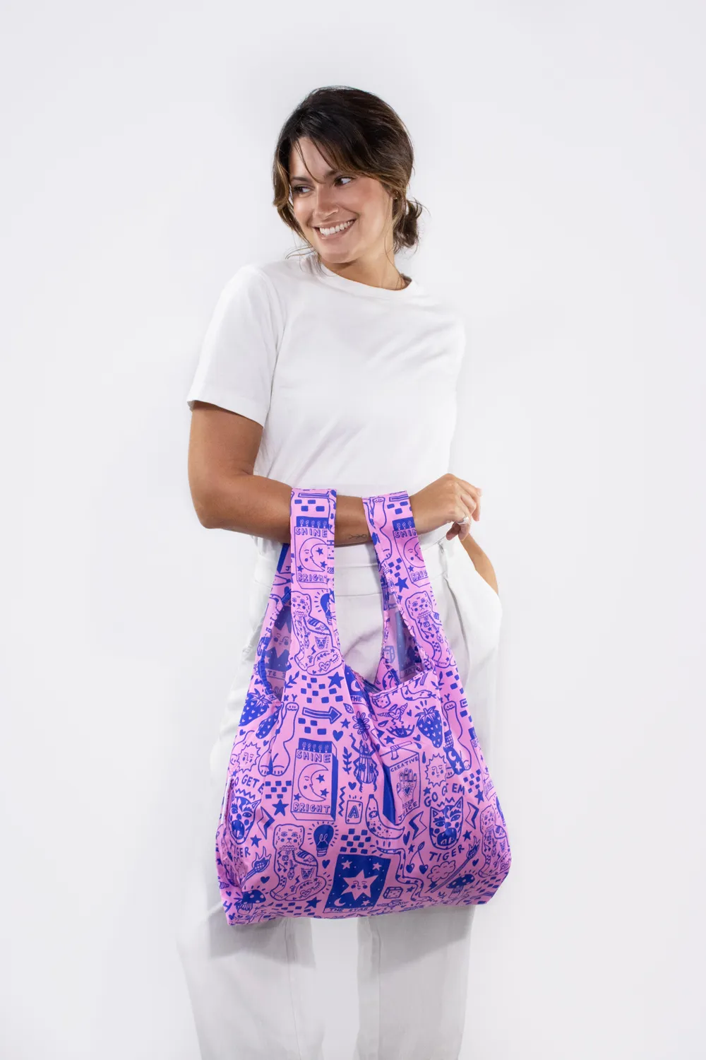 Kind Bag Amy Hastings Go Get Em Tiger handlenett medium