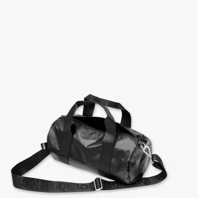 LOQI Metallic Black Medium weekender matt svart