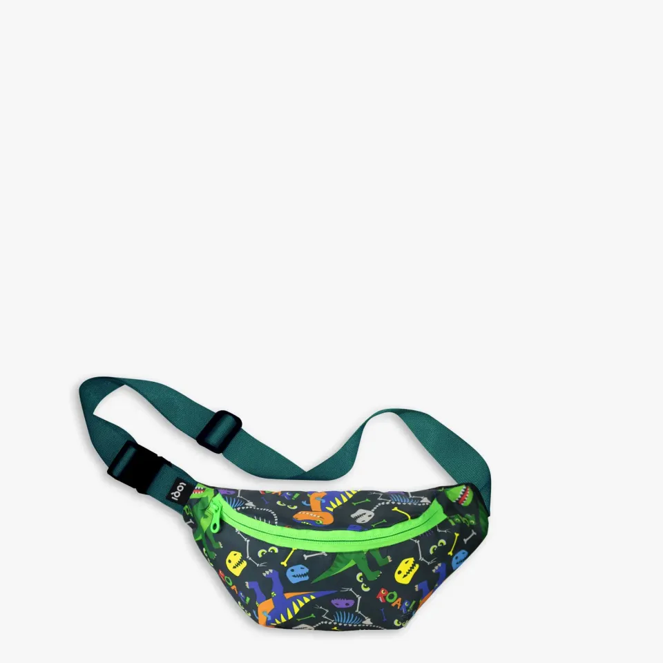 LOQI Dinosaur Roar rumpetaske medium barn