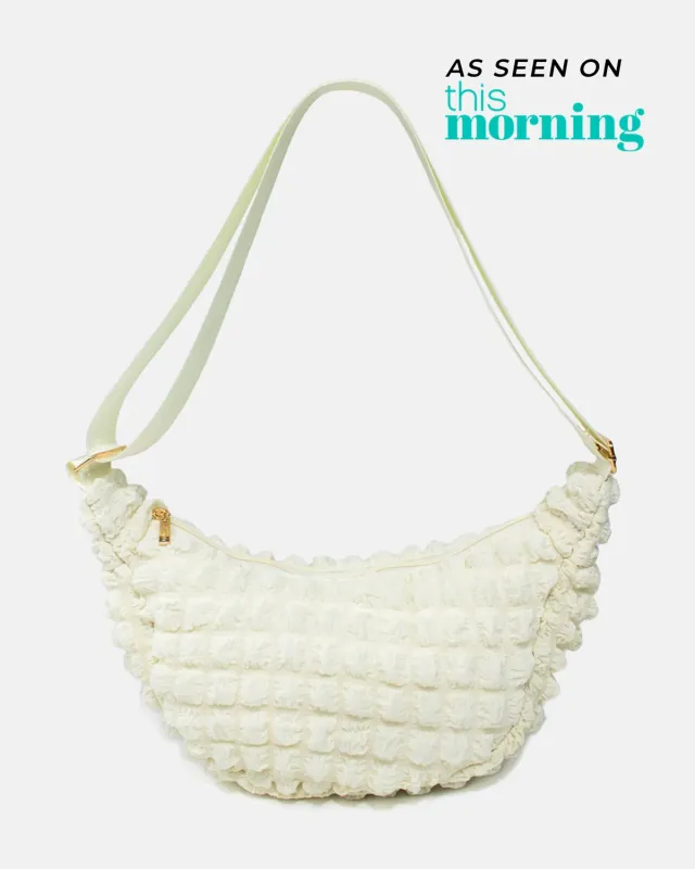 Kind Bag Crossbody Cream skulderveske krem resirkulert