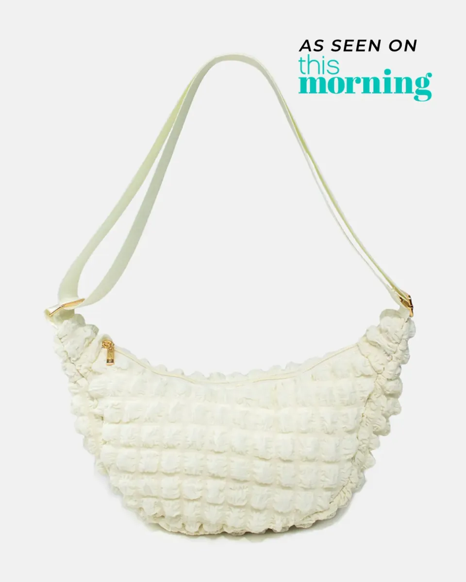Kind Bag Crossbody Cream skulderveske krem resirkulert