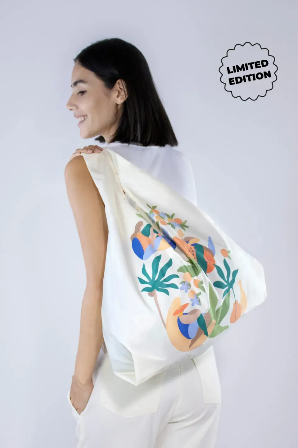 Kind Bag Maggie Stephenson Fruit Cabana handlenett medium bærer 20 kg