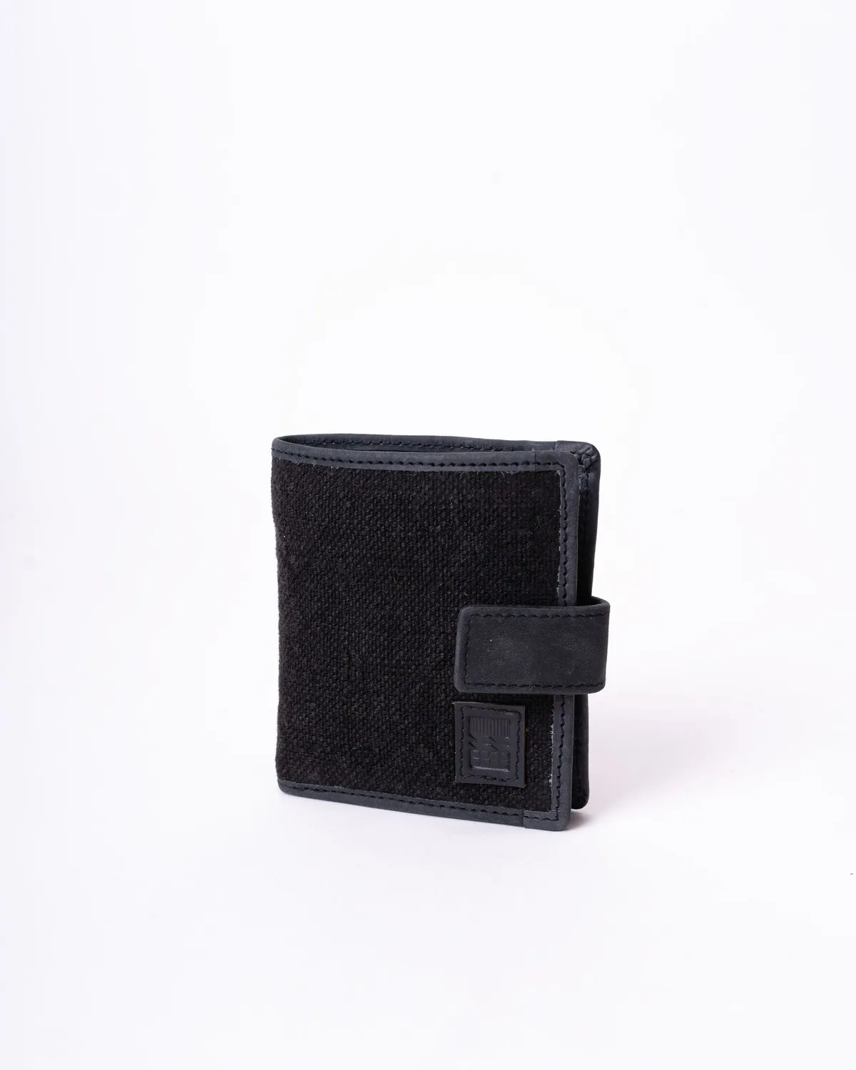 The Burlap People Flip Wallet lommebok olive knapp