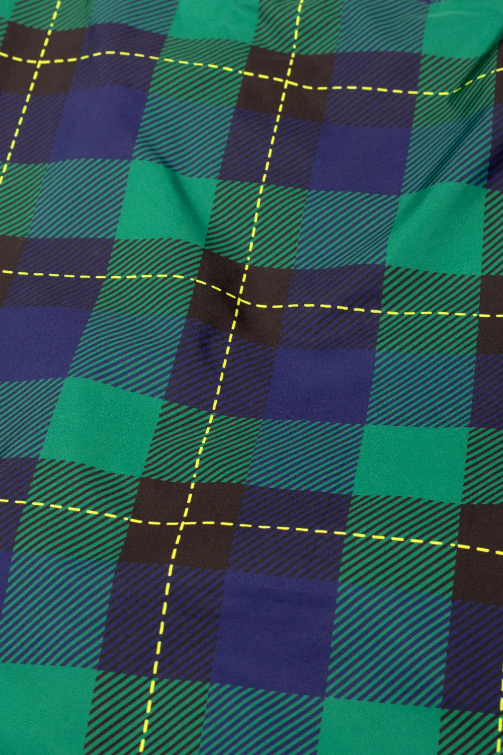 Kind Bag Tartan tote skulderveske rutete 16" laptop resirkulert