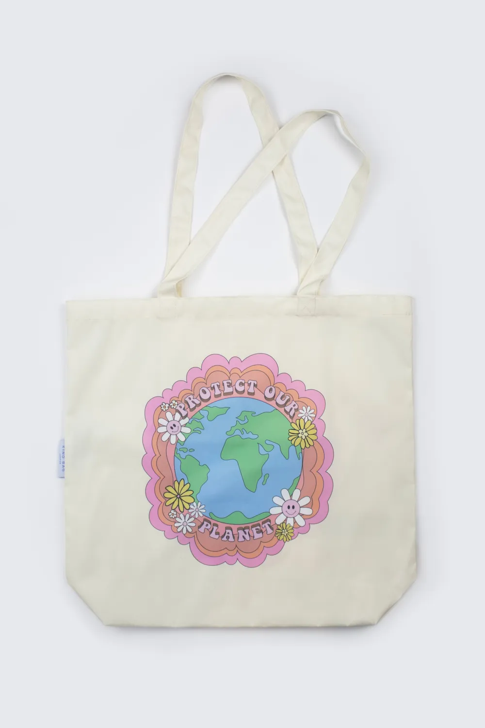 Kind Bag Protect Our Planet tote gjenbrukbar 16" laptop