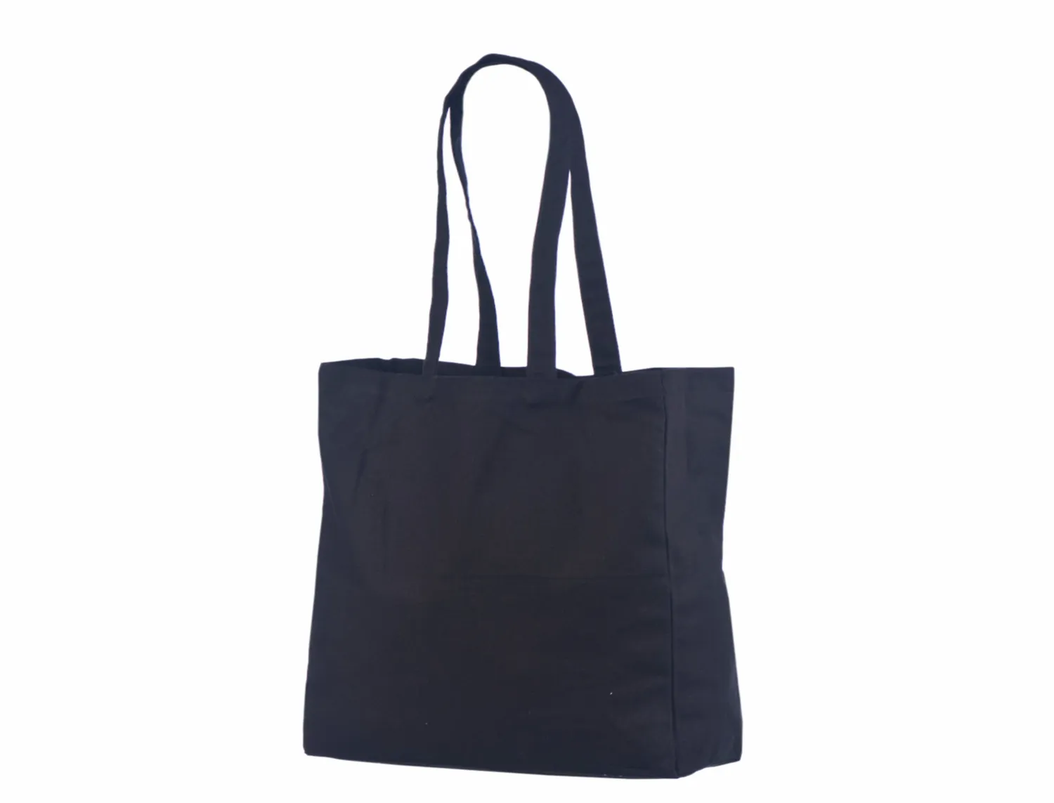 Handlenett Cotblack5038 handlenett svart 50x38+14 cm kraftig