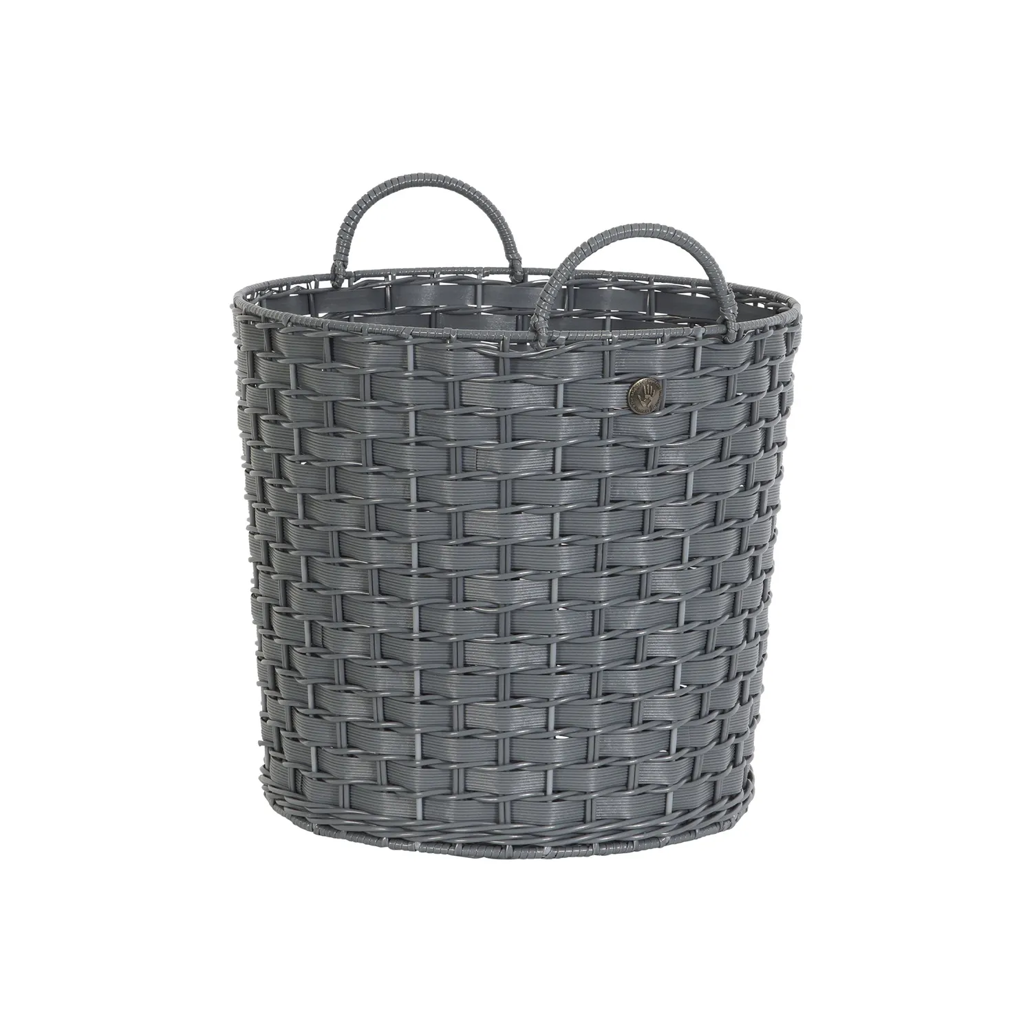 Handed By Willow Medium kurv champagne rund