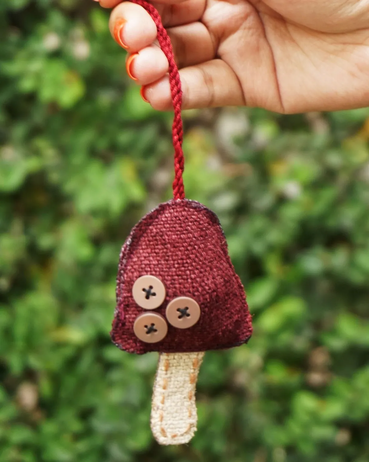 The Burlap People Burlap Charms veskeanheng Cool Cactus