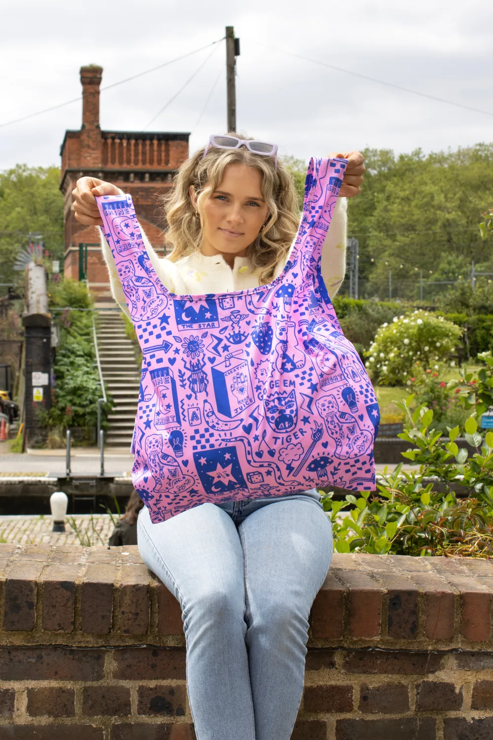 Kind Bag Amy Hastings Go Get Em Tiger handlenett medium