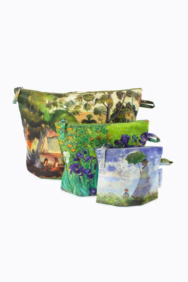 Kind Bag Museum Blues toalettmapper 3-pk resirkulert
