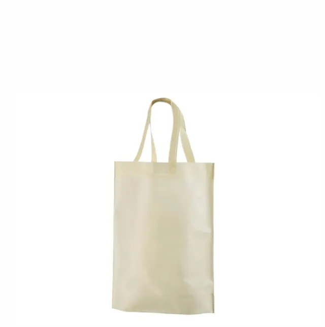 Handlenett Easyivory 35H pose beige 29x35 non-woven