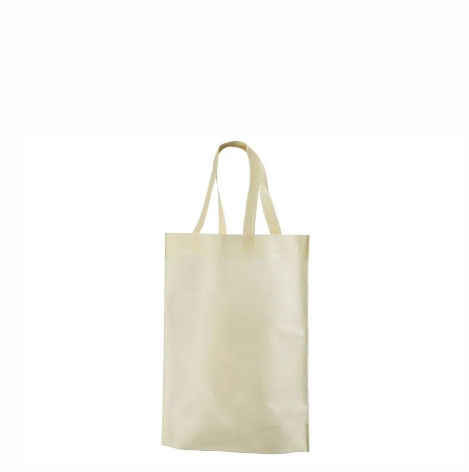 Handlenett Easyivory 35H pose beige 29x35 non-woven