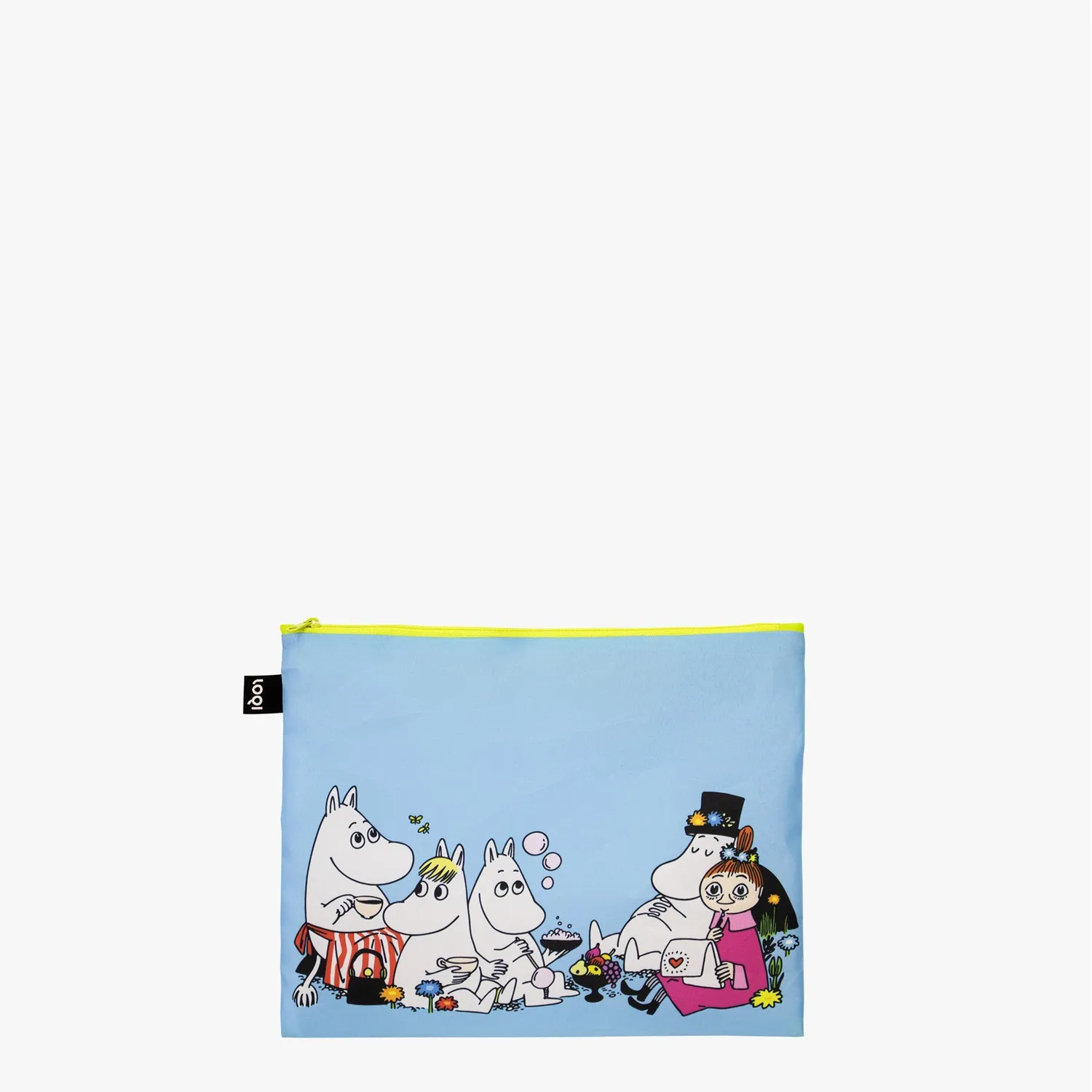 LOQI Moomin Together glidelåsmapper resirkulert