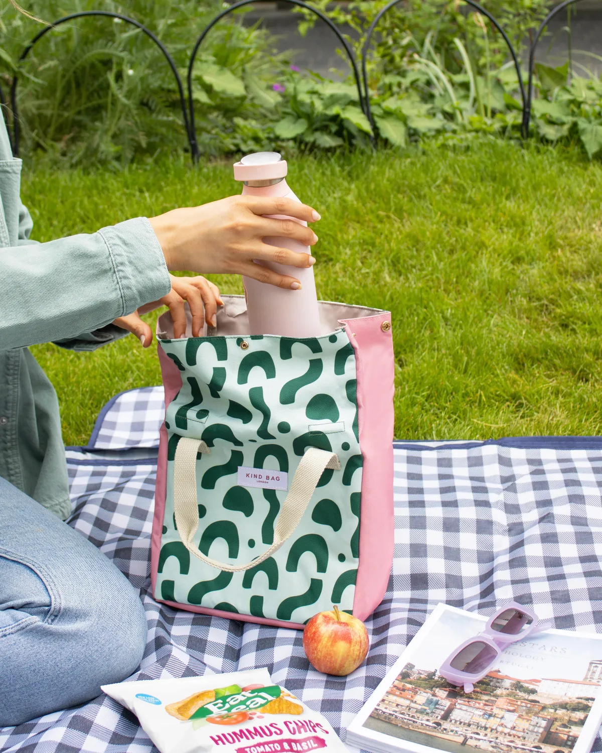 Kind Bag Lunch Bag lunsjpose confetti vanntett
