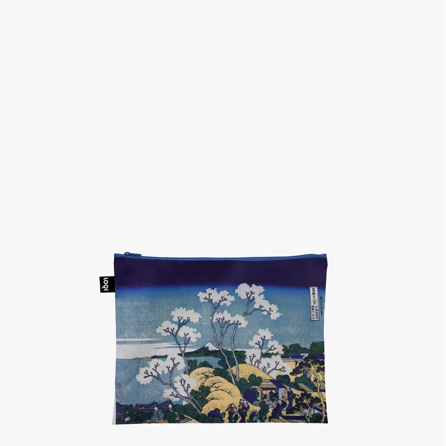 LOQI Katsushika Hokusai zip-poser bølgemotiv