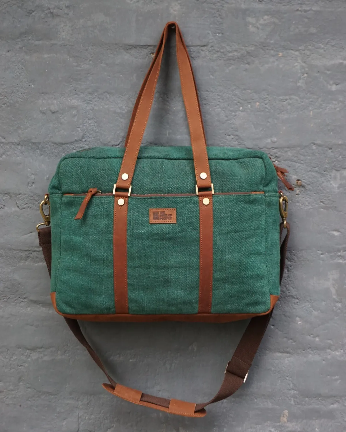 The Burlap People The Laptop Bag laptopveske polstret