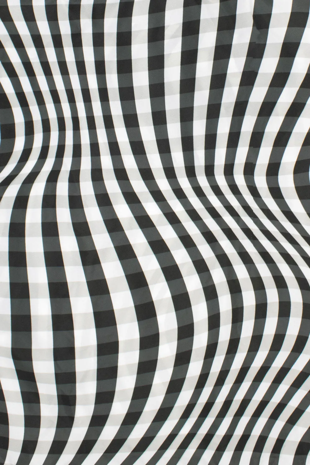 Kind Bag Distorted Gingham handlenett medium rutete