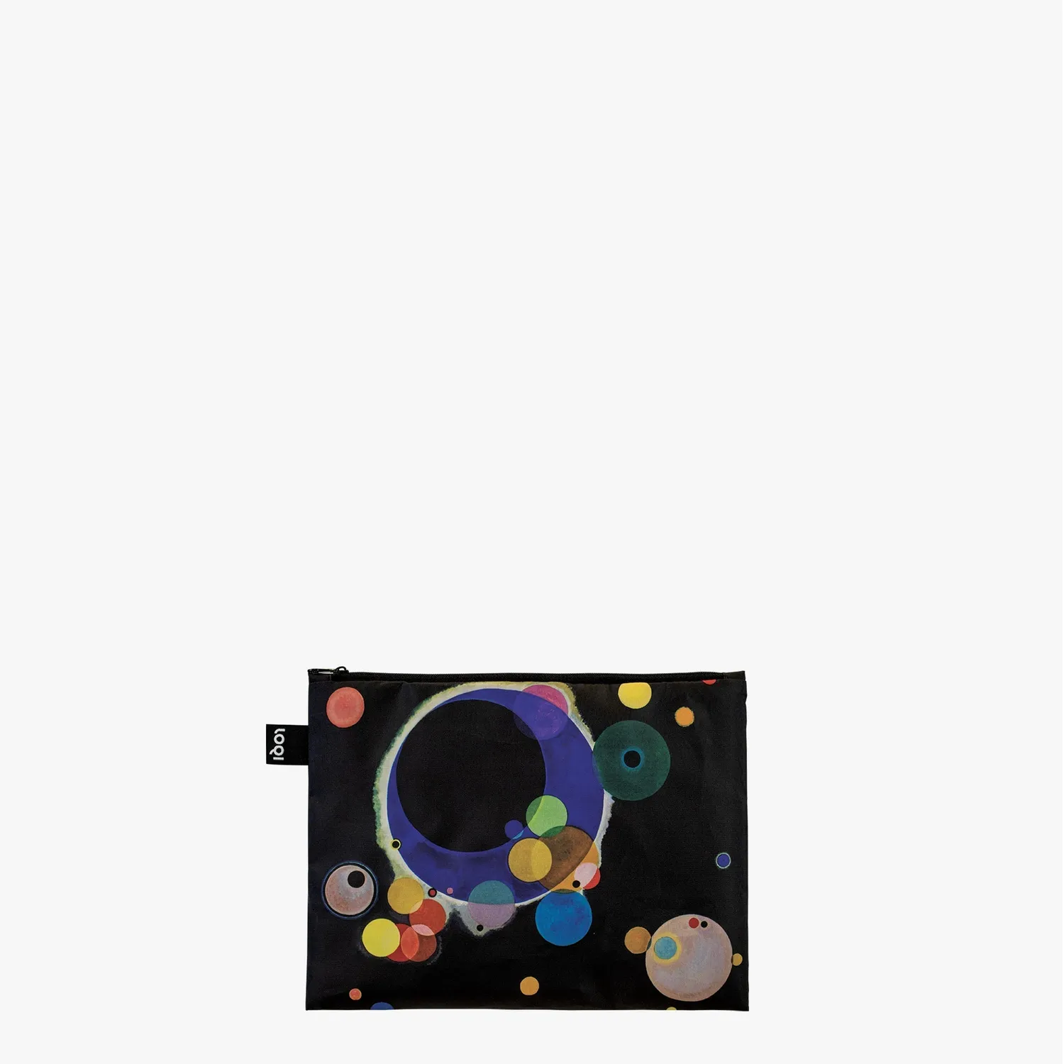 LOQI Mondrian Kandinsky Delaunay zipmapper 3-pak resirkulert